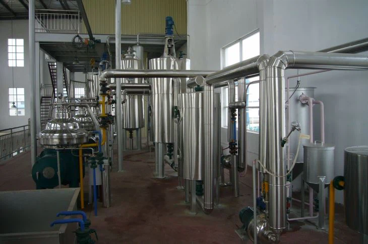 Medium Size Vegetable Oil Refinery Machine With Top Quality 